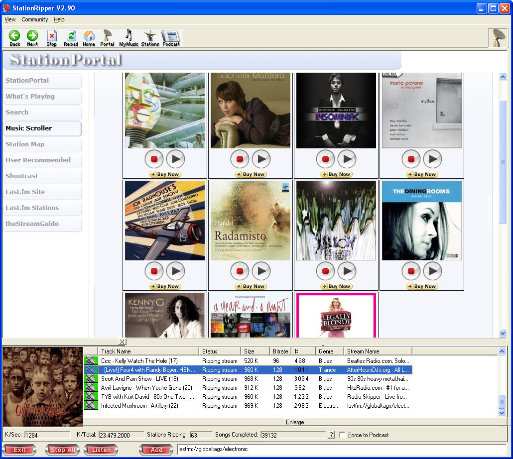 StationRipper 2.98.5 screenshot